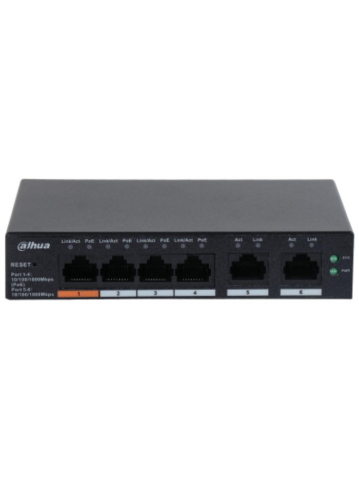 Switch it dahua dh - cs4006 - 4gt - 60 6 puertos Switch it dahua dh - cs4006 - 4gt - 60 6 puertos