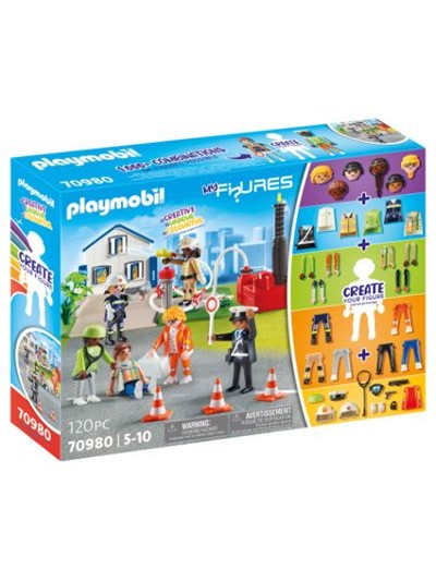 Playmobil my figures: mision de rescate