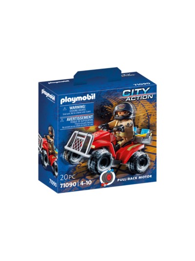 Playmobil bomberos - speed quad