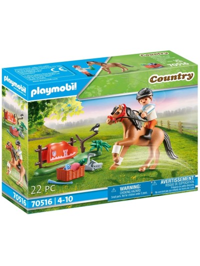 Playmobil coleccionable pony connemara