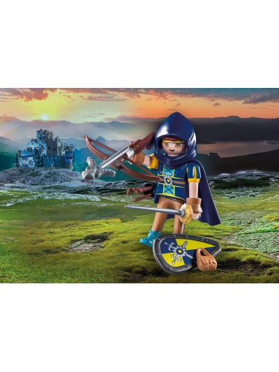 Playmobil novelmore - gwynn con equipo de combate