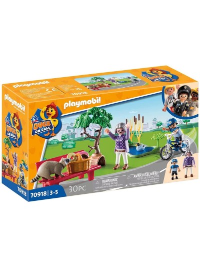 Playmobil duck on call accion policial ¡atrapa al ladron!