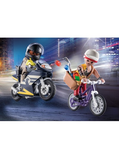 Playmobil starter pack fuerzas especiales y ladrón