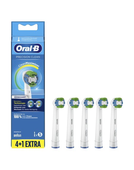 Pack de 4 cabezales + 1 recambios braun oral - b