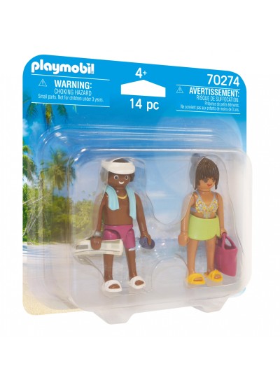Playmobil figuras pareja de vacaciones