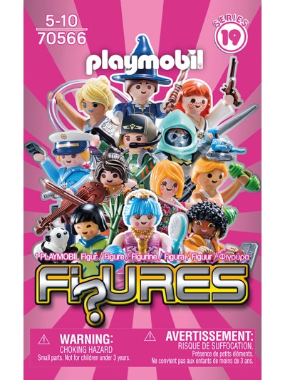 Playmobil sobre figuras niña (serie 19)