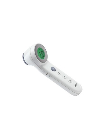 Termometro corporal braun bnt400we sin contacto + frontal con age precision