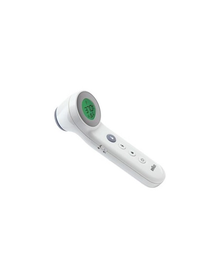 Termometro corporal braun bnt400we sin contacto + frontal con age precision