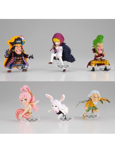 Figura banpresto one piece world collectable the great pirates 100 landspaces vol 7 1 unidad aleatoria