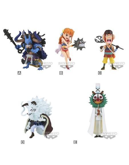 Figura banpresto one piece world collectable figure wanokuni onigashima 8
