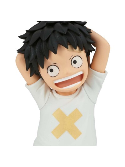 Figura banpresto one piece film red dxf the grandline series monkey d luffy niño