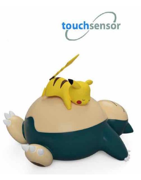 Lampara led teknofun madcow entertainment pokemon snorlax & pikachu