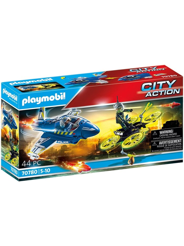 Playmobil policia avion : persecucion dron Playmobil policia avion : persecucion dron