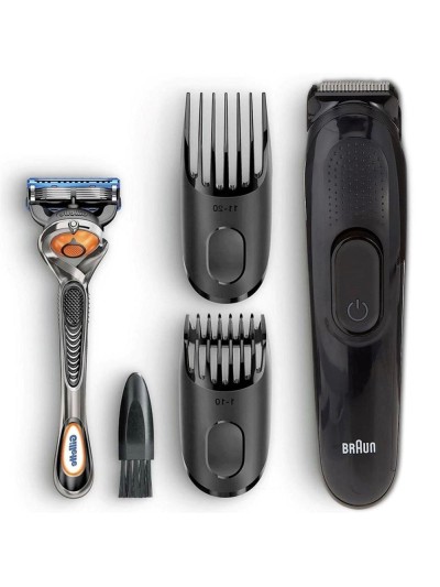 Barbero cortapelos braun sk3300 + gillette fusion