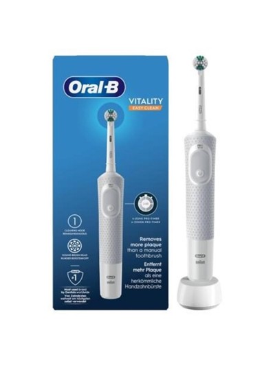 Cepillo dental electrico braun oral b vitality 100 easy clean blanco