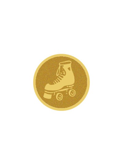 25/26 DISCO DORADO AUTOADHESIVA PATINAJE Ø 2,5 CM