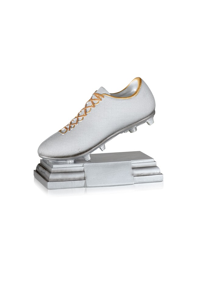 25/26 RESINA   BOTA FUTBOL PLATA 17 x 19 CM
