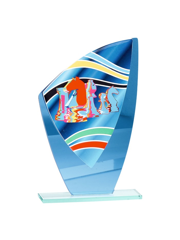 25/26  T. DE CRISTAL / CERÁMICA AJEDREZ 22 cm