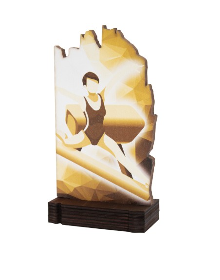 25/26 TROFEO MADERA G. ARTISTICA . 19 CM