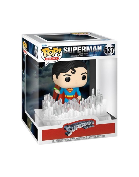Funko pop deluxe superman (fortress of solitude)