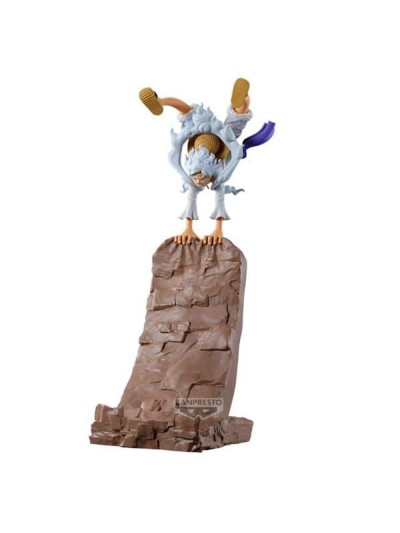 Figura banpresto one piece monkey d. luffy fl gear 5 vol.2 10cm