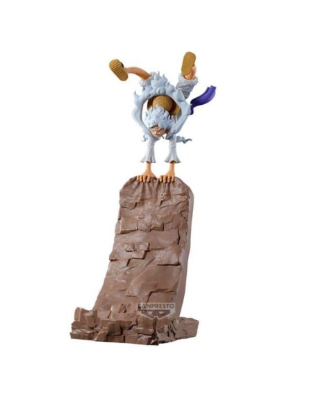 Figura banpresto one piece monkey d. luffy fl gear 5 vol.2 10cm