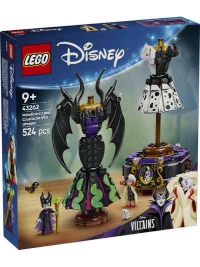 Lego disney trajes de maléfica y cruella