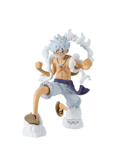 Figura banpresto one piece grandista nero monkey. d. luffy gear 5 21cm