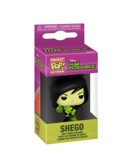 Funko pop keychain kim possible - shego