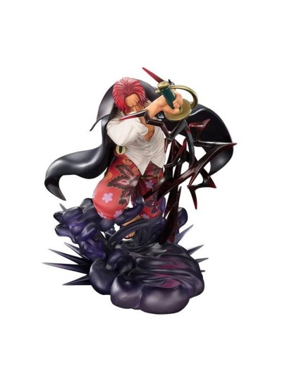 Shanks divine departure - extra battle - fig. 20 cm one piece figuarts zero