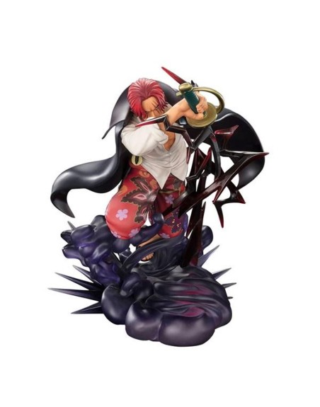 Shanks divine departure - extra battle - fig. 20 cm one piece figuarts zero