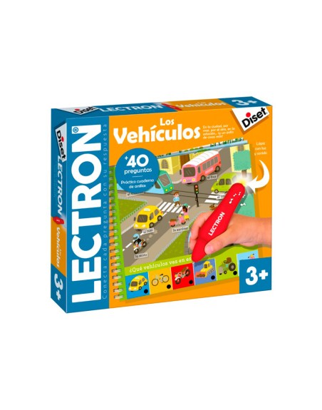 Juego diset didactico lectron los vehiculos