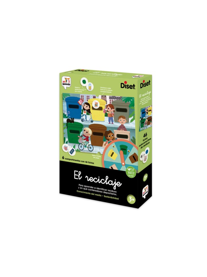 Juego diset didactico el reciclaje Juego diset didactico el reciclaje