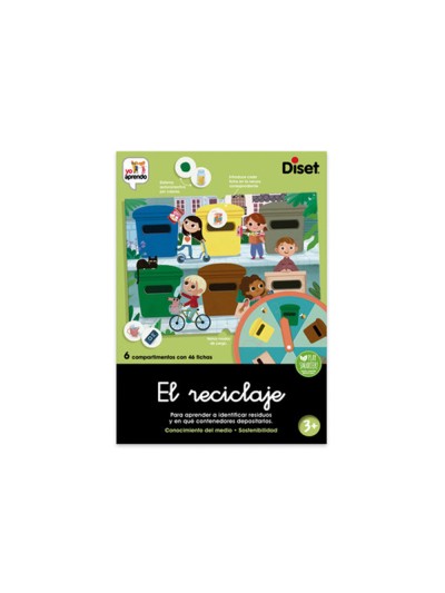 Juego diset didactico el reciclaje