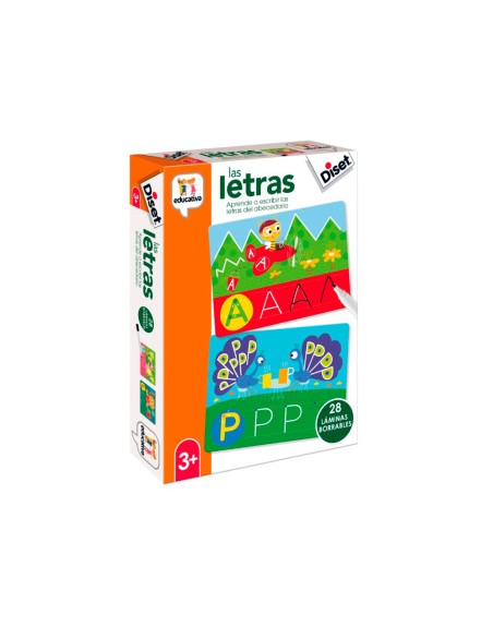 Juego diset didactico las letras
