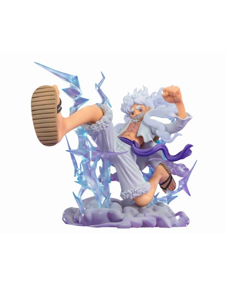 Figura tamashii nations figuarts zero extra battle one piece monkey d luffy gear 5 gigant