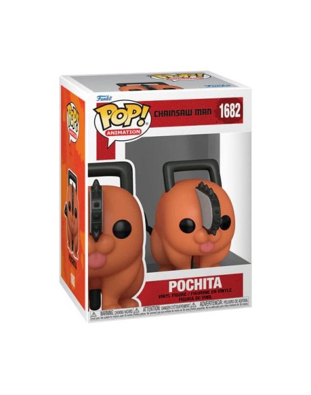 Funko pop animación chainsaw man pochita