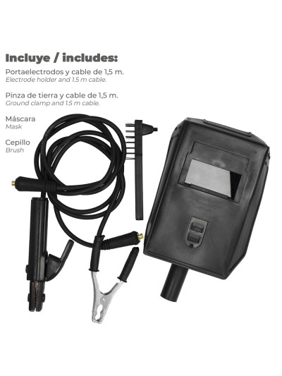 Soldadura Inverter Wolfpack 10-120 A