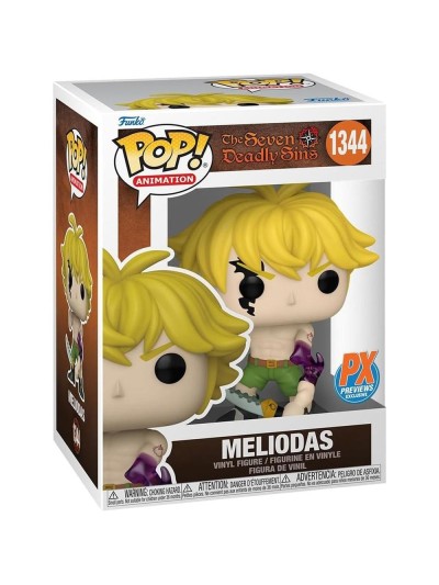 Funko pop animacion the seven deadly sins meliodas modo demonio