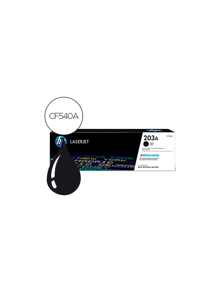 Toner hp 203a laserjet pro m254 / mfp m280 / mfp m281 negro 1400 paginas Toner hp 203a laserjet pro m254 / mfp m280 / mfp m281 negro 1400 paginas
