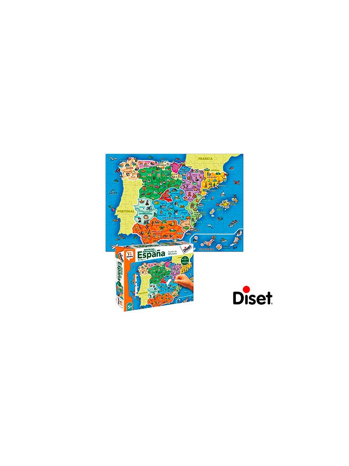 Juego diset didactico provincias de españa Juego diset didactico provincias de españa