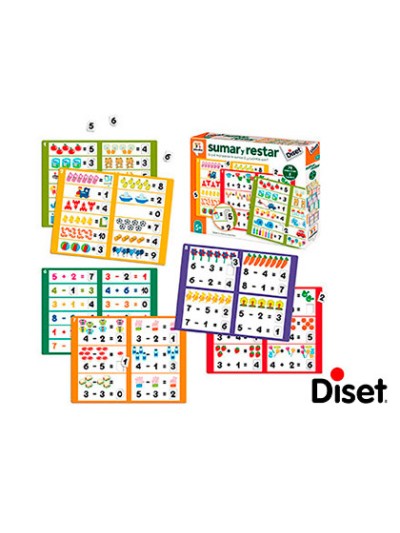Juego diset didactico sumar y restar