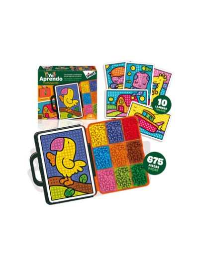 Juego diset didactico yo aprendo mosaicos