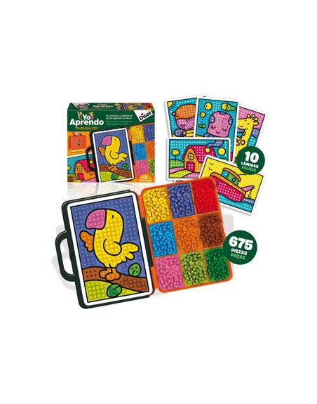 Juego diset didactico yo aprendo mosaicos