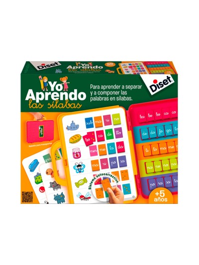 Juego diset didactico yo aprendo las silabas