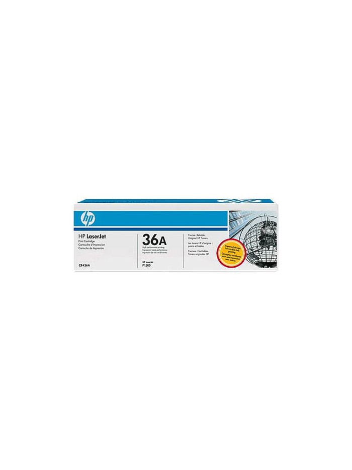 Toner hp laserjet p1505/1505n m1120/n m1522n/nf negro -2.000 pag.- 36a Toner hp laserjet p1505/1505n m1120/n m1522n/nf negro -2.000 pag.- 36a