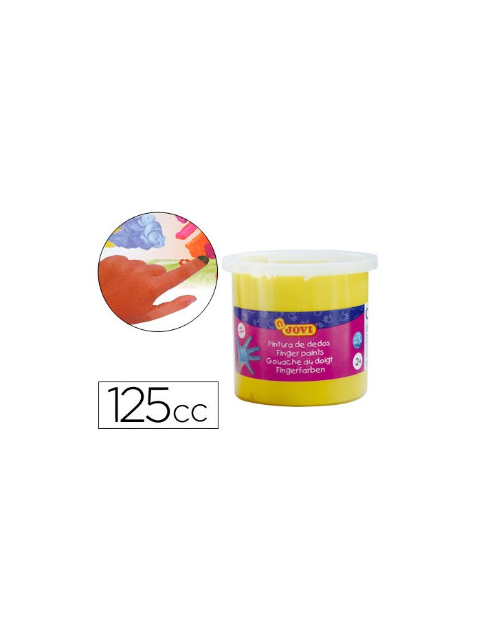 Pintura a dedos jovi 125 cc amarillo