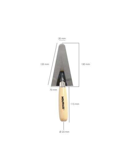 Paletin Wolfpack Plus Mango Madera 342/130 mm.