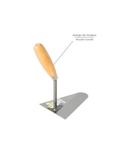 Paleta Wolfpack Plus Mango madera 344   165x120 mm.