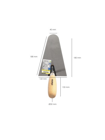 Paleta Wolfpack Plus Mango Madera 344   180x125 mm.